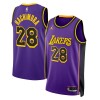 NBA Mænd Trøje Los Angeles Lakers Rui Hachimura 28 2022-23 Jordan Statement Edition Lilla Swingman NBA Mænd Trøje Los Angeles Lakers Rui Hachimura 28 2022-23 Jordan Statement Edition Lilla Swingman